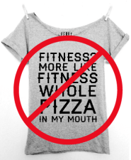no fitness pizza